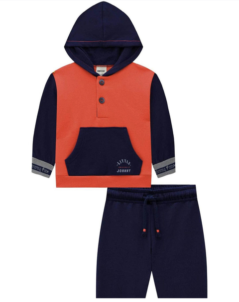 BLUSAO ML E CALCA JOGGER TAMANHO 02 COR 02 KUKIE