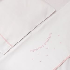 JOGO DE BERCO MAMI CLASSICOS TAMANHO AMERICANO CONTEM 03 PECAS CLASSICO ROSA. :7896700888955