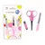 KIT PARA UNHAS ROSA (TESOURA, LIXA E CORTADOR) na internet