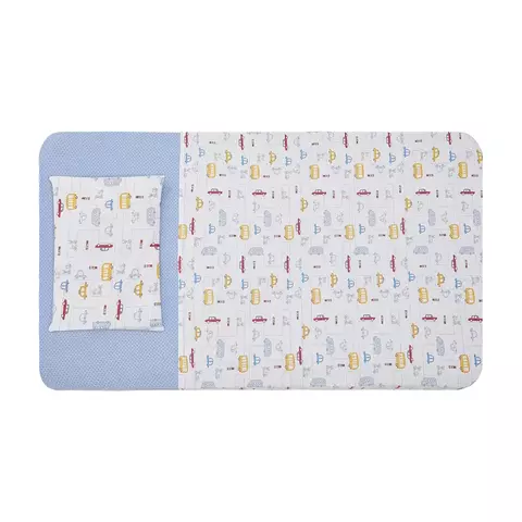 JOGO DE BERCO PAPI MALHAS TAMANHO AMERICANO ESTAMPADO CONTEM 03 PECAS CARROS. :7896700859368