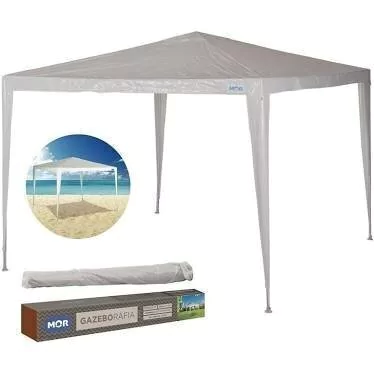 Tenda Gazebo Ráfia Mor 3x3