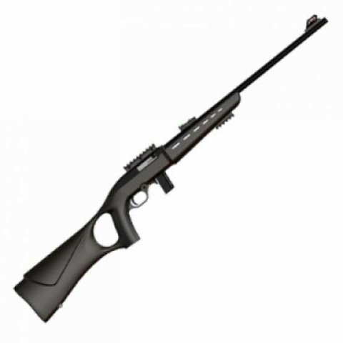 Rifle - Rifle .22 Semiautomático 7022 WAY – Coronha Thumbhole Polipropileno Preta