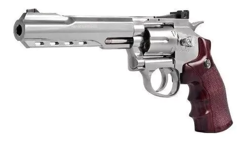 Revólver De Pressão W702s-co2-6pol 4.5mm Full Metal-rossi