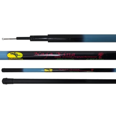 Vara Telescópica Naja King Lizard 4,00m