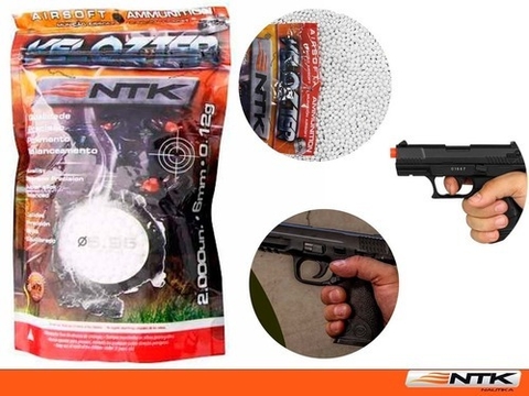 Esferas Plásticas NTK Tático 6mm