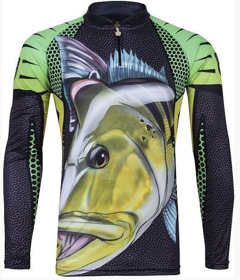 Camisa King Brasil Proteção UV 50+ KFF107