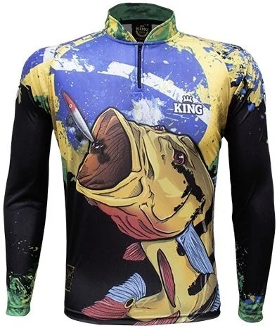 Camisa King Brasil Proteção UV 50+ KFF646