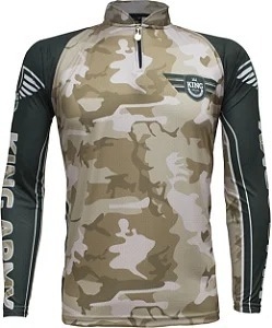 Camisa King Brasil Proteção UV 50+ KFF301