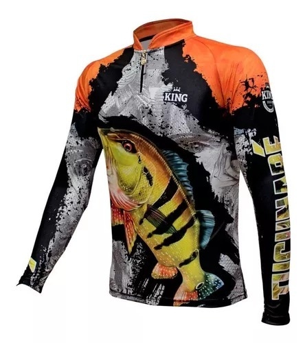 Camisa King Brasil Proteção UV 50+ KFF600