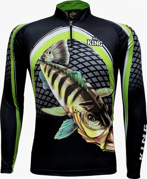 Camisa King Brasil Proteção UV 50+ KFF10