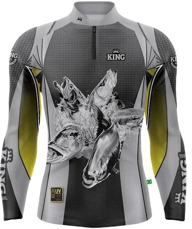 Camisa King Brasil Proteção UV 50+ BS002