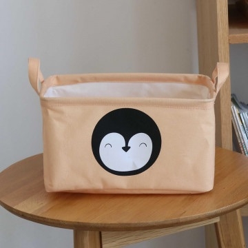 Canasto de Tela kids Pingui Rectangular
