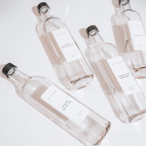Botella Botellas Salad cuadrada 500 ML