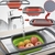 Escurridor de Silicona plegable y extensible. Frutas, verduras, Pasta. en internet