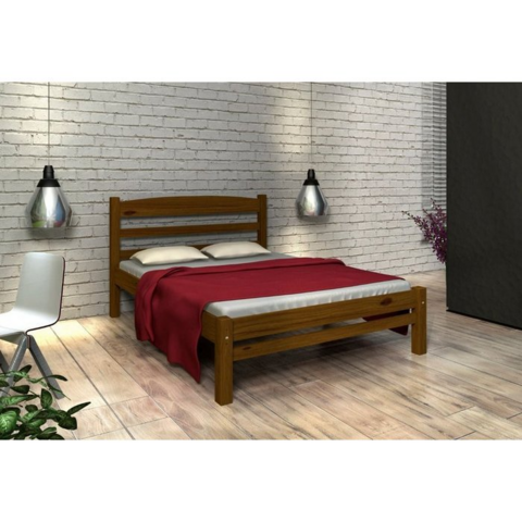 Cama de Casal Madeira Maciça cor IMBUIA Imbuia