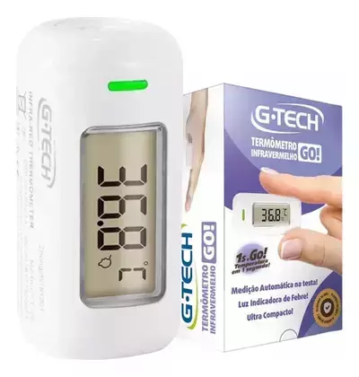 Termômetro Digital Infravermelho Medição Testa 1 Segundo G-tech