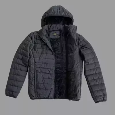 Jaqueta Peluciada Puffer Com Capuz Removível Masculina Forrada TAM P AO G6