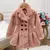 casaco sobretudo infantil de pelucia roupa de inverno quentinha - Loripop TAM 4 6 8 10 12 - comprar online