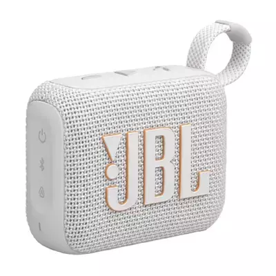 Caixa de Som Portátil JBL GO 4 Bluetooth à Prova D água - Branca