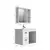 Gabinete Banheiro com Cuba e Espelheira 60cm Multimóveis CR10072 Branco - comprar online