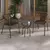 Conjunto para Jardim com Mesa de Centro Vidro 50cm e 2 Cadeiras Junco Sintético Multimóveis CR8007 Café Mesclado - comprar online