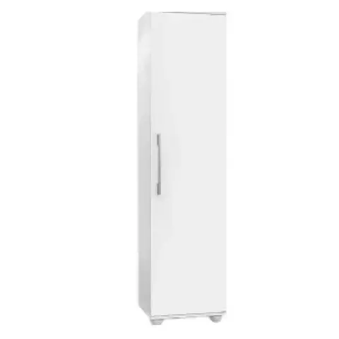 Armário Multiuso Sofia Organizador 1 Porta 4 Prateleiras Pro Cor Branco