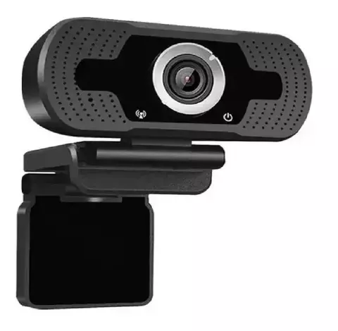 Webcam Full Hd 1080 Usb Câmera Live Resolução Microfone Pc/ios/android - New