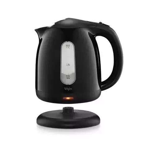 Chaleira Elétrica Elgin 1,7l Visio 1850w 42cha2002000 - 220v Cor Preto
