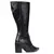 Bota Feminina Animal Print Cano Longo Bico Fino Salto Grosso TAM 34 AO 38 - comprar online
