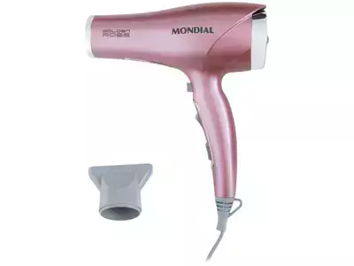 Secador de Cabelo Mondial Tourmaline Ion Golden 220v