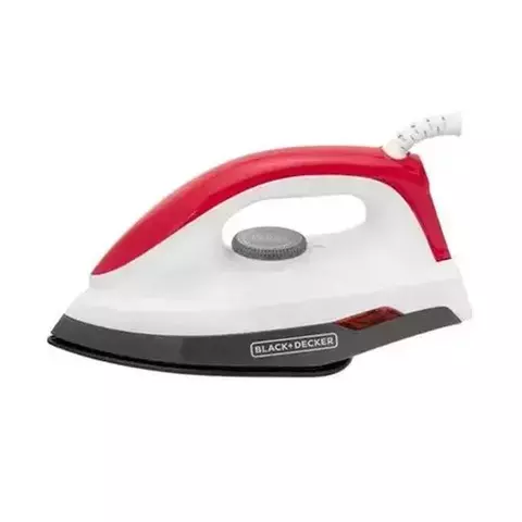 Ferro de Passar Roupa Elétrico à Seco Black Decker 1000w F300 - Black & Decker