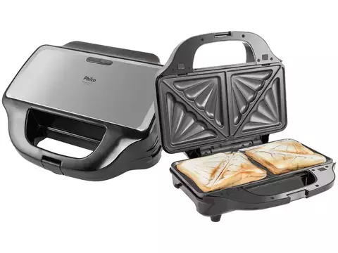 Sanduicheira e Grill Philco Ultra Maxx Troca Chapa PGR17PI 220v