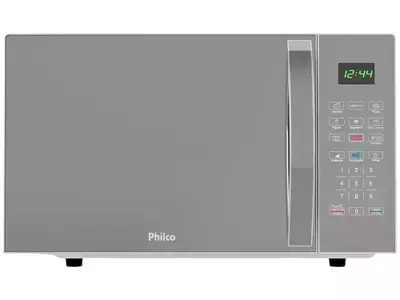 Micro-ondas Philco 33L Prata Espelhado PMO38S - comprar online