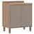 Balcão 80 cm Luciane Yara, 2 Portas - 1302