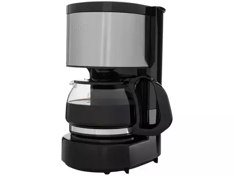 Cafeteira Elétrica Arno Perfectta Inox CFPI 12 Xícaras - Preta - 220V
