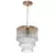 Lustre Pendente De Cristal Acrílico Manucrillic Cobre. - comprar online