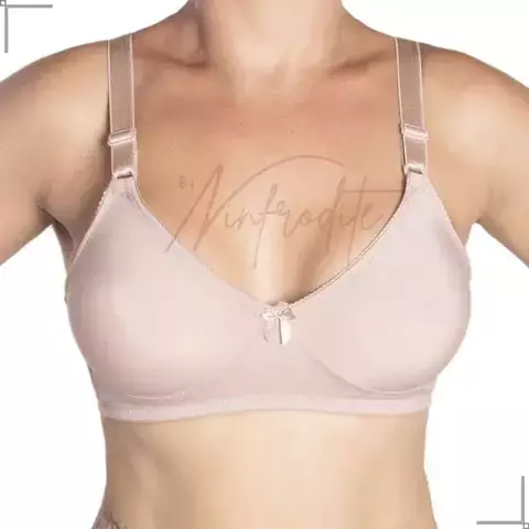 Sutiã Reforçado Sutiã Sem Bojo Sem Aro Lateral Larga M G GG - comprar online