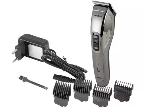 Máquina de Cortar Cabelo Britânia sem Fio BCR20SG - 5 Níveis de Altura