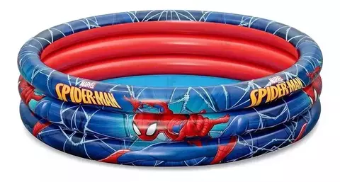 Piscina Inflável redonda Bestway Marvel Ultimate Spider-Man 98018 de 122cm x 30cm 200L multicolor