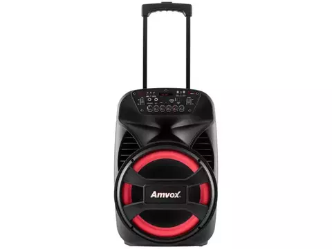 Caixa de Som Amvox Aca 480 Viper II Bluetooth - Ativa 480W 12" USB com Tweeter