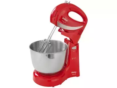 Batedeira Philco Vermelha 350W Paris - comprar online