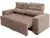 Sofá Retrátil Reclinável 3 Lugares Suede na internet