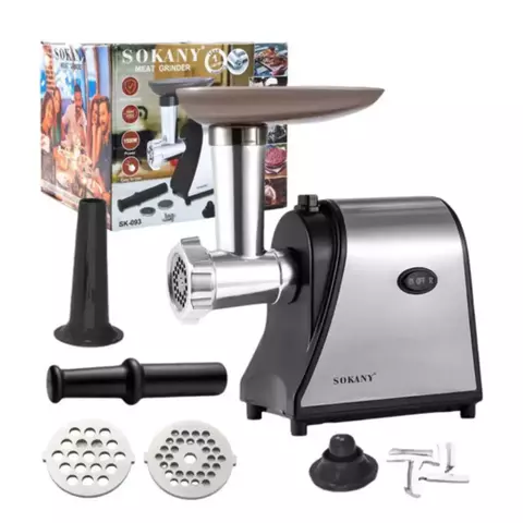 Máquina De Moer Carne Fazer Linguiça Hamburguer Automático 220v