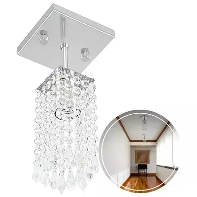 Lustre Clearcrillic Cristal Acrílico Quadrado Varias cores