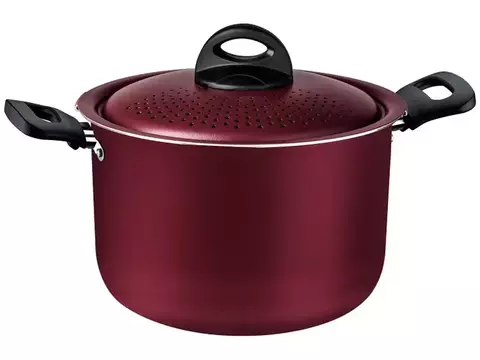 Espagueteira Tramontina Alumínio 5,7L Vermelho 22cm Loreto