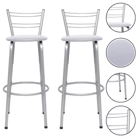 Kit 2 Banco Banquetas Alta Bar Balcão Cozinha Gourmet Bistrô Bancada Area Lazer Reforçada Itagold - (cópia) - comprar online