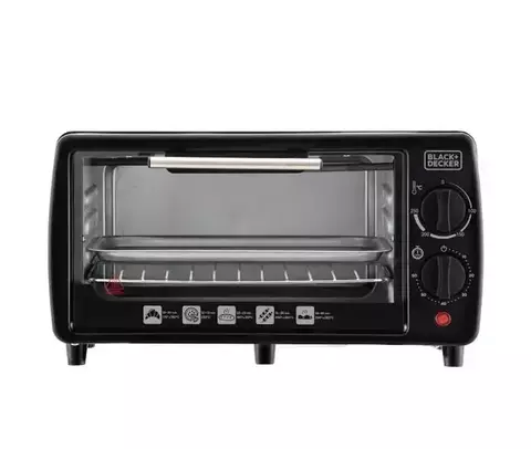 Forno Elétrico Black Decker FT9 Bake Chef Mini de 9 Litros, Assa, Tosta, Grelha e 800W - Preto - 220V - comprar online