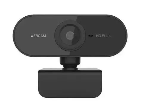Webcam Full HD 1080x1920p 2MP USB Plug Play Microfone Embutido Câmera Computador