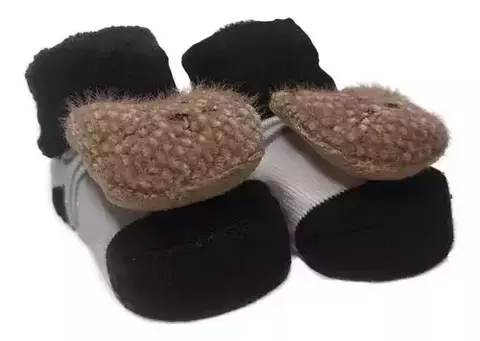 Sapatinho Antiderrapante Meia Pantufa Bebê Menino - Mercshop - comprar online