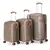 Kit Malas Viagem Swissport Grande Bordo Resistentes Abs com Rodas 360° - Bege - comprar online